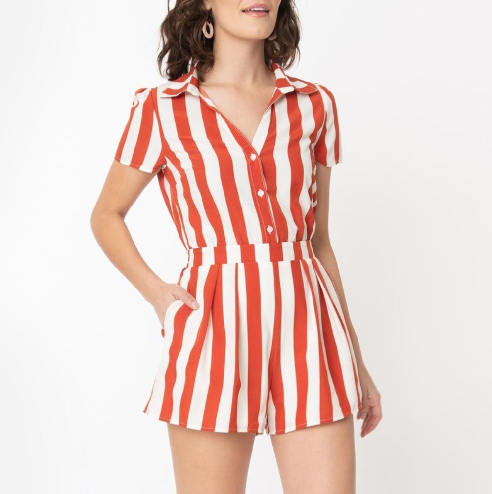 Large Unique Vintage Romper